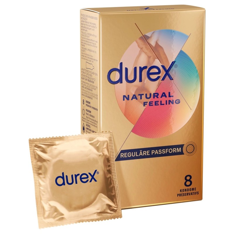 Durex - Naturalne Prezerwatywy Natural Feeling 8 szt